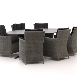 Intenso Adriano/Furato ellips 240 cm Gartenmöbel-Set 7-Teilig