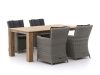Intenso Adriano/ROUGH-X 180 cm Gartenmöbel-Set 5-teilig