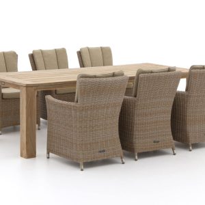 Intenso Adriano/ROUGH-X 240 cm Gartenmöbel-Set 7-teilig