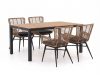 Intenso Asti/Fidenza 160 cm Gartenmöbel-Set 5-teilig