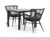 Intenso Asti/Fidenza 90 cm Gartenmöbel-Set 3-teilig