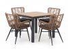 Intenso Asti/Fidenza 90 cm Gartenmöbel-Set 5-teilig