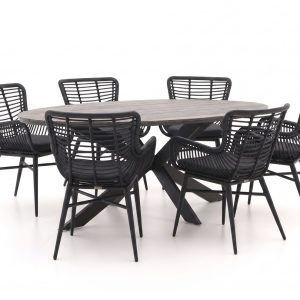 Intenso Asti/Fidenza oval 220 cm Gartenmöbel-Set 7-teilig