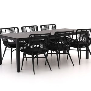Intenso Asti/La Fonte 220 cm Gartenmöbel-Set 7-teilig