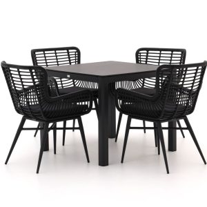 Intenso Asti/La Fonte 90 cm Gartenmöbel-Set 5-teilig