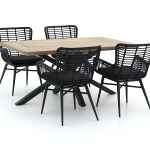 Intenso Asti/Montorio 160 cm Gartenmöbel-Set 5-teilig