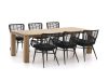 Intenso Asti/ROUGH-X 240 cm Gartenmöbel-Set 7-teilig