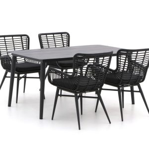 Intenso Asti/Sora 160 cm Gartenmöbel-Set 5-teilig