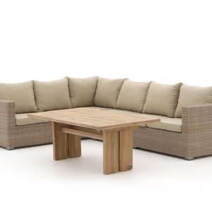 Intenso Carpino/ROUGH-L Gartentisch lounge-Set 3-teilig links