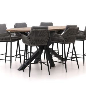Intenso Isorella /ROUGH-Y Ellips 240 cm Gartenbar-Set 7-teilig