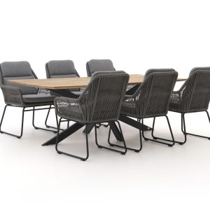 Intenso Isorella/Furato 220 cm Gartenmöbel-Set 7-teilig
