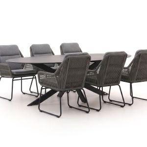 Intenso Isorella/Furato Ellips 200 cm Gartenmöbel-Set 7-teilig