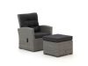 Intenso Mazzano Gartensessel verstellbar mit Hocker