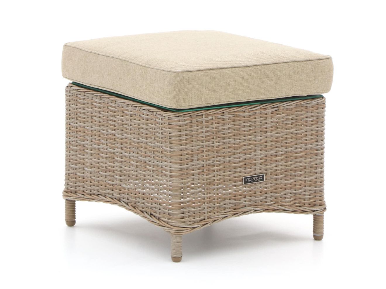 Intenso Milano Beistelltisch/Fußbank 53x53x37 cm
