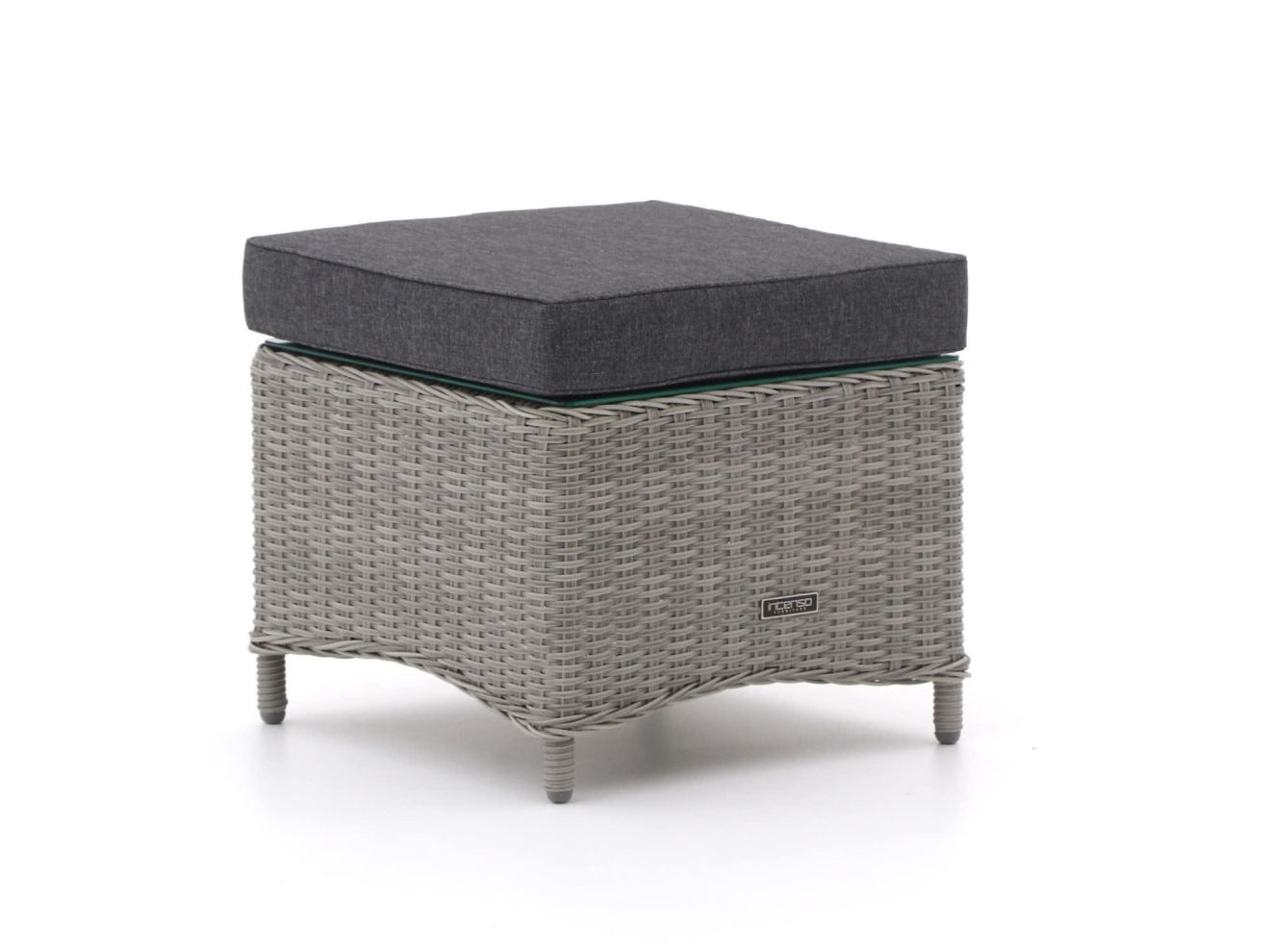 Intenso Milano Beistelltisch/Fußbank 53x53x37 cm