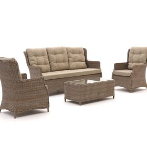 Intenso Milano Sessel-Sofa Lounge-Set 5-Sitzer 4-teilig