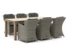 Intenso Milano/ROUGH-S 220 cm Gartenmöbel-Set 7-teilig