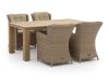 Intenso Milano/ROUGH-X 180 cm Gartenmöbel-Set 5-teilig