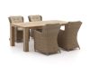 Intenso Milano/ROUGH-X 200 cm Gartenmöbel-Set 5-teilig