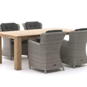 Intenso Milano/ROUGH-X 200 cm Gartenmöbel-Set 5-teilig