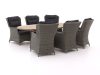 Intenso Milano/ROUGH-Y Ellips 240 cm Dining-Lounge Gartenmöbel-Set 7-teilig