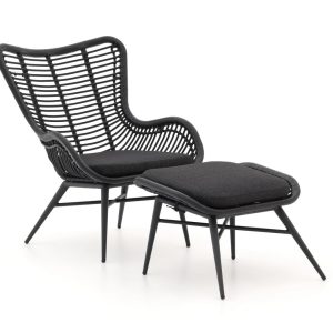 Intenso Rovello Gartensessel mit Hocker