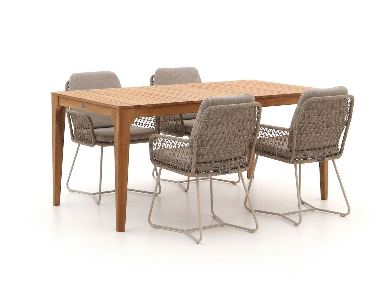 Intenso Trasimeno/Bruca 170 cm Gartenmöbel-Set 5-teilig