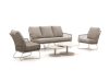 Intenso Trasimeno/Monticano Sessel-Sofa Lounge-Set 5-teilig
