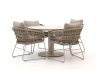 Intenso Trofarello/La Fonte ø 120 cm Gartenmöbel-Set 5-teilig
