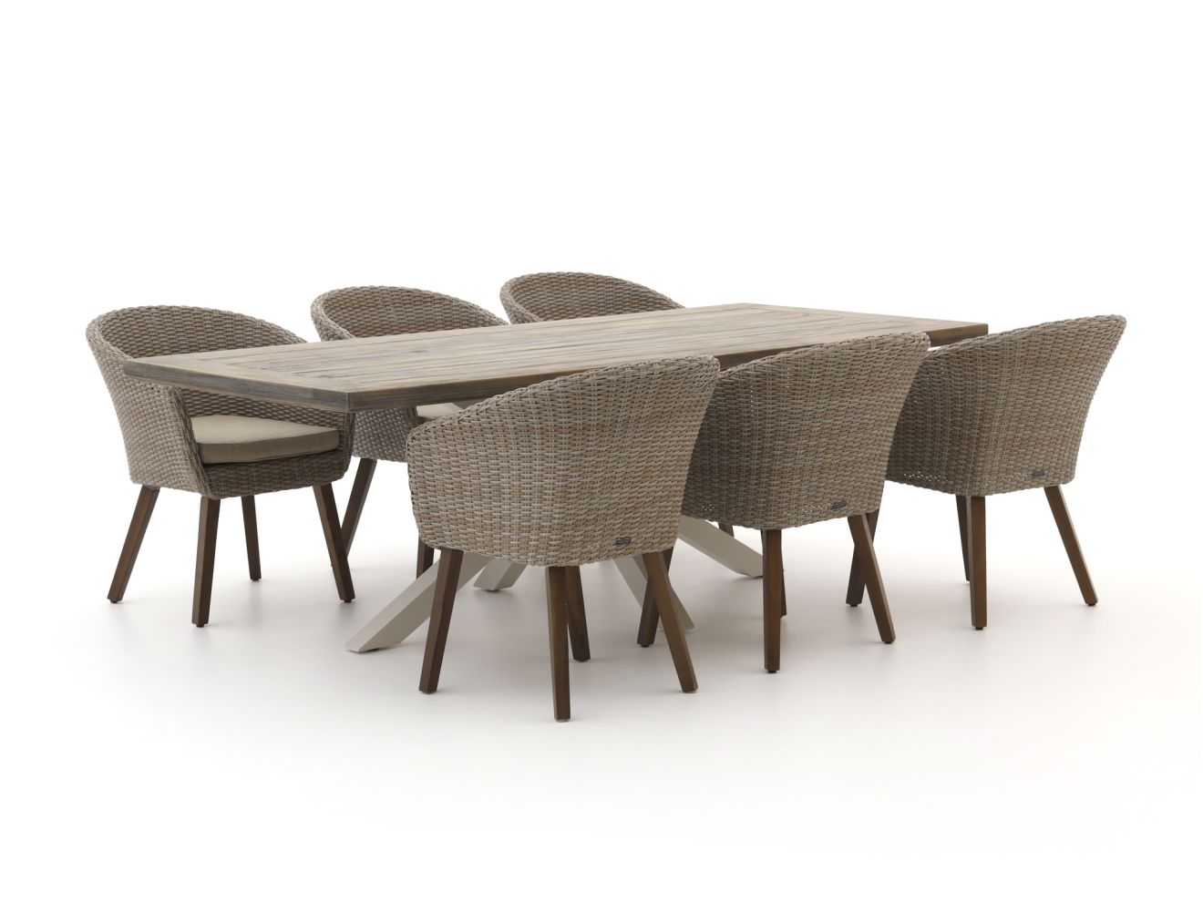 Intenso Tropea/Montorio 220 cm Gartenmöbel-Set 7-teilig