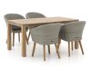 Intenso Tropea/ROUGH-S 160 cm Gartenmöbel-Set 5-teilig