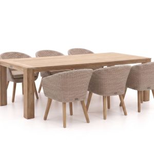 Intenso Tropea/ROUGH-X 240 cm Gartenmöbel-Set 7-teilig