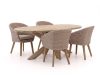 Intenso Tropea/ROUGH-Y Ellips 200 cm Gartenmöbel-Set 5-teilig