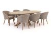 Intenso Tropea/ROUGH-Y Ellips 240 cm Gartenmöbel-Set 7-teilig