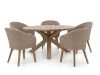 Intenso Tropea/ROUGH-Y ø 150 cm Gartenmöbel-Set 6-teilig