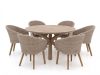 Intenso Tropea/ROUGH-Y ø 150 cm Gartenmöbel-Set 7-teilig