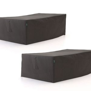 Kees Smit Gartenmöbelabdeckung Sessel-Sofa Lounge-Set loungeset 260x100x57 cm (2 stück)