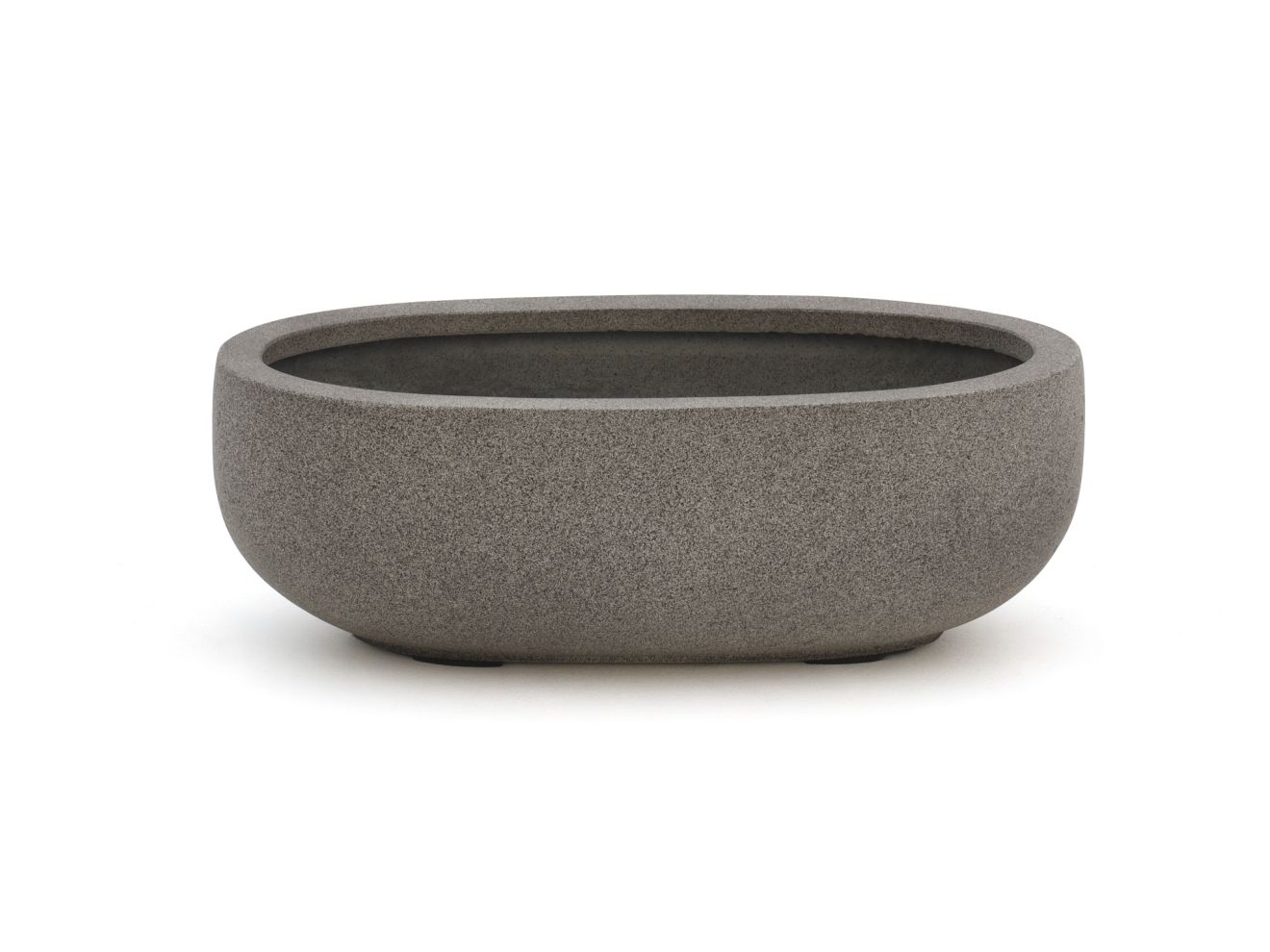 Luca Lifestyle Grigio Longtail Blumentopf S 45x20x15 cm