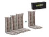 Madison 4er Hochleher Auflagen Set