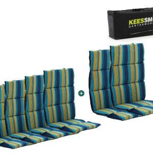 Madison Fiber Hochleher Auflagen Set von 6