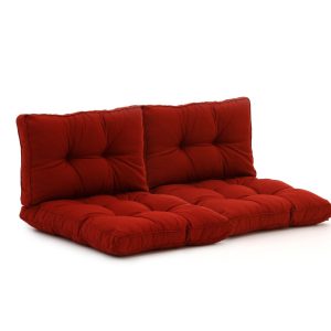 Madison Florance Loungekissen Set Sitz ca. 73x73 cm Rücken ca. 73x43 cm 4-teilig