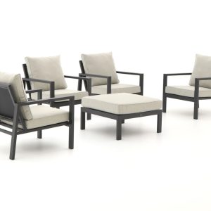 Manifesto Alzano Sessel Lounge-Set 5-teilig