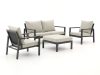 Manifesto Alzano Sessel-Sofa Lounge-Set 4-teilig