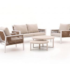 Manifesto Alzano Sessel-Sofa Lounge-Set 5-teilig