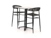 Manifesto Belpasso/Canzo 70 cm Gartenbar-Set 3-Teilig Stapelbar