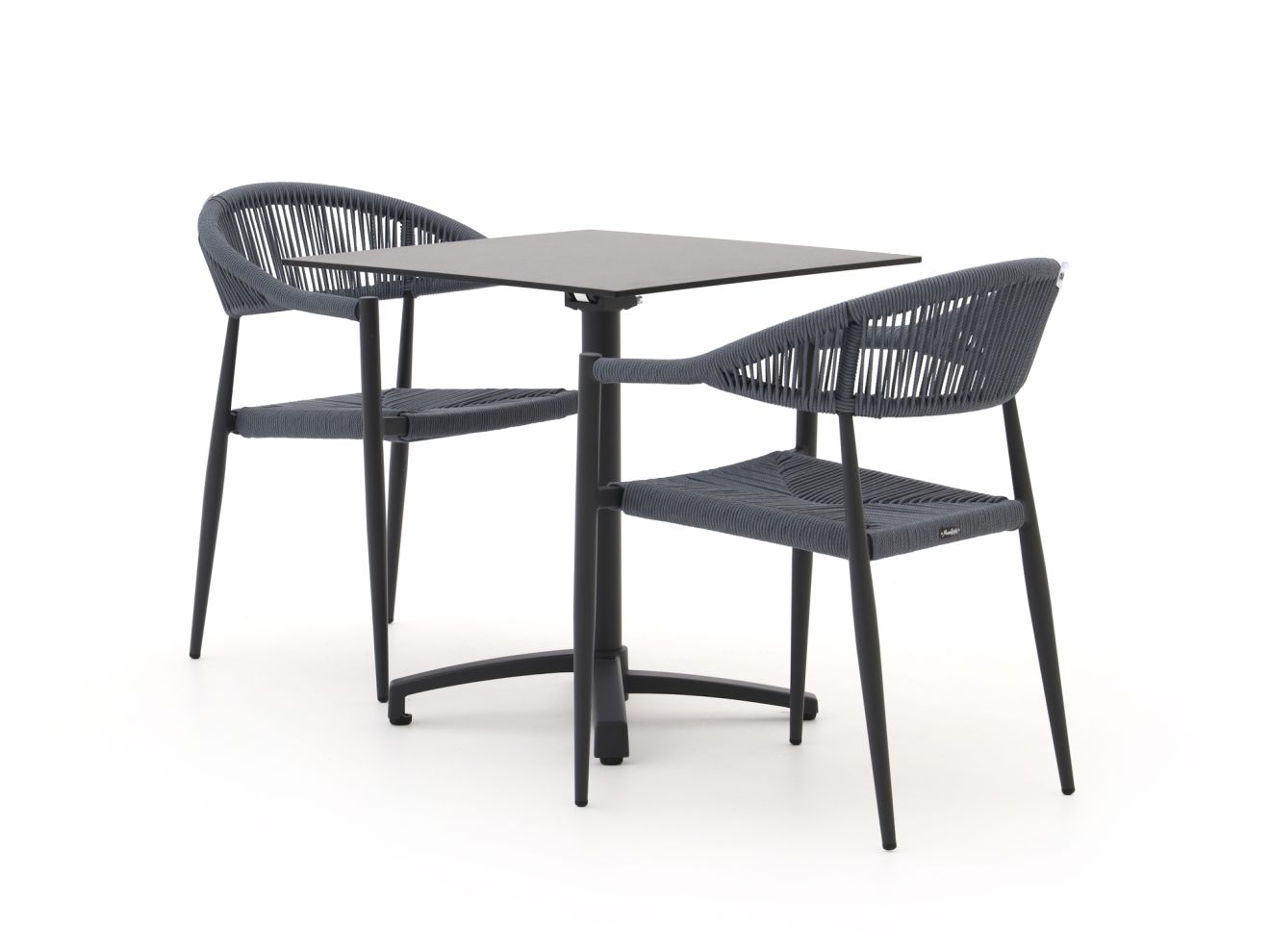 Manifesto Belpasso/Canzo 70 cm Gartenmöbel-Set 3-teilig klappbar stapelbar