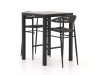 Manifesto Belpasso/Fidenza 80 cm Gartenbar-Set 3-teilig stapelbar
