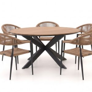 Manifesto Belpasso/Fidenza ø 149 cm Gartenmöbel-Set 6-teilig