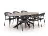 Manifesto Belpasso/Fidenza oval 220 cm Gartenmöbel-Set 7-teilig stapelbar