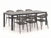 Manifesto Belpasso/Menzano 220 cm Gartenmöbel-Set 7-teilig stapelbar